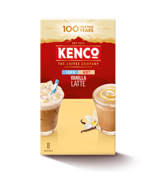 kenco iced hot vanilla 2 3